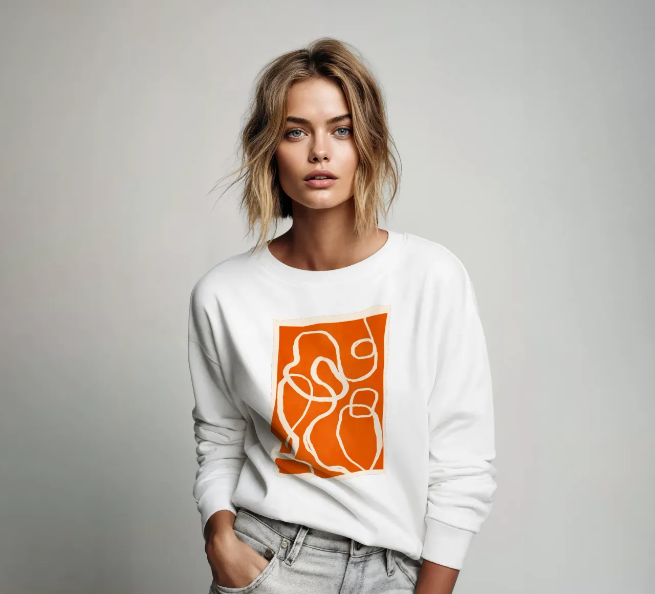 Ether Line 2 felpa da Nadjaa