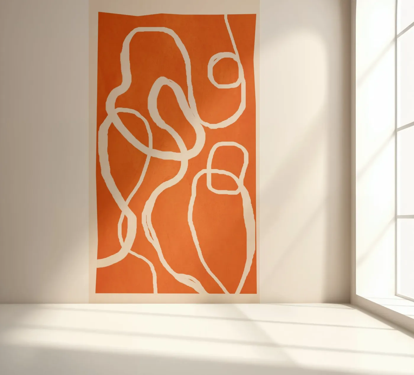 Ether Line 2 fotobehang van Nadjaa