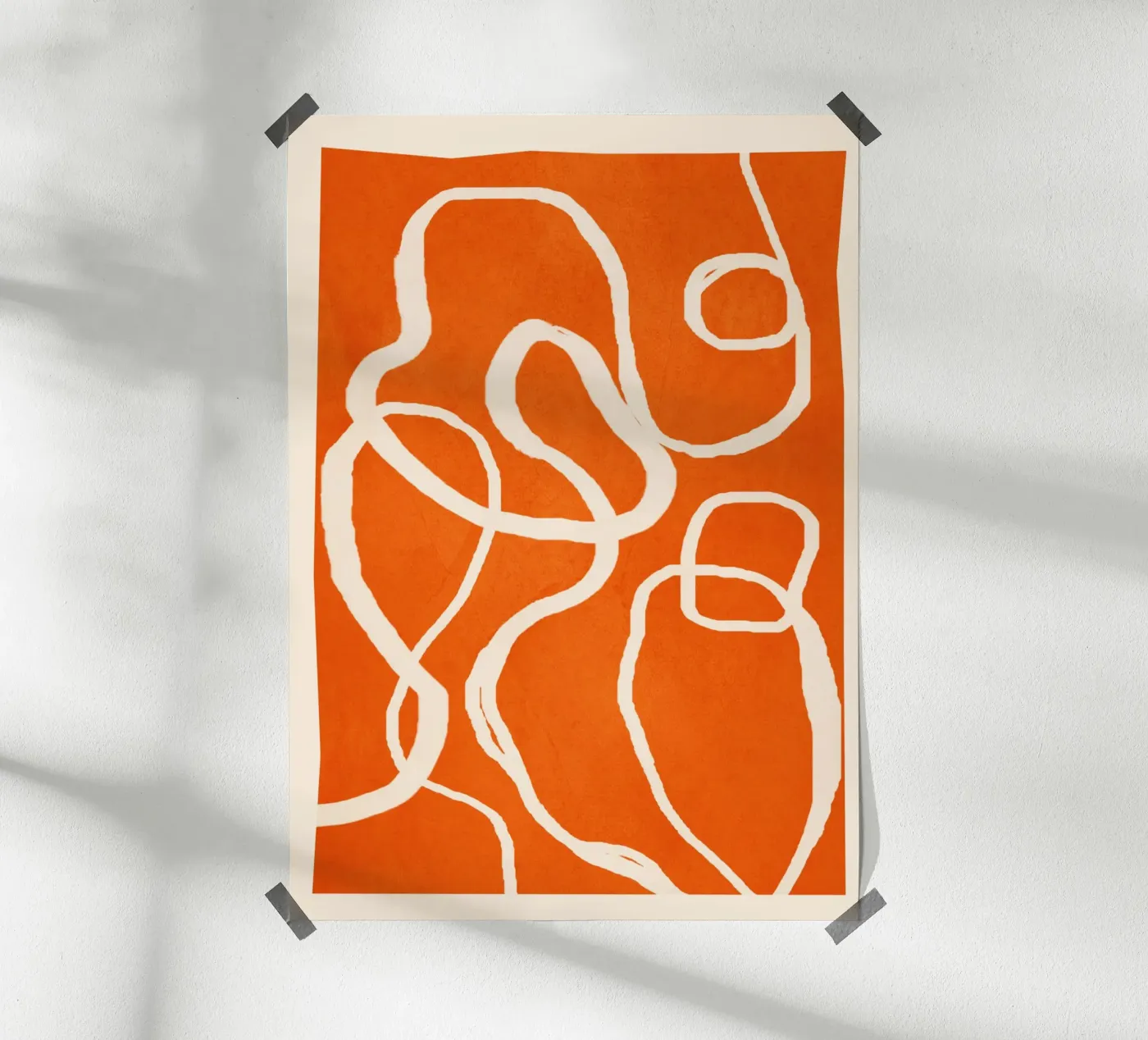 Ether Line 2 Poster von Nadjaa