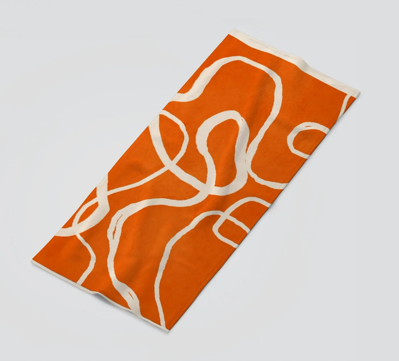 Ether Line 2 beach towel by Nadjaa