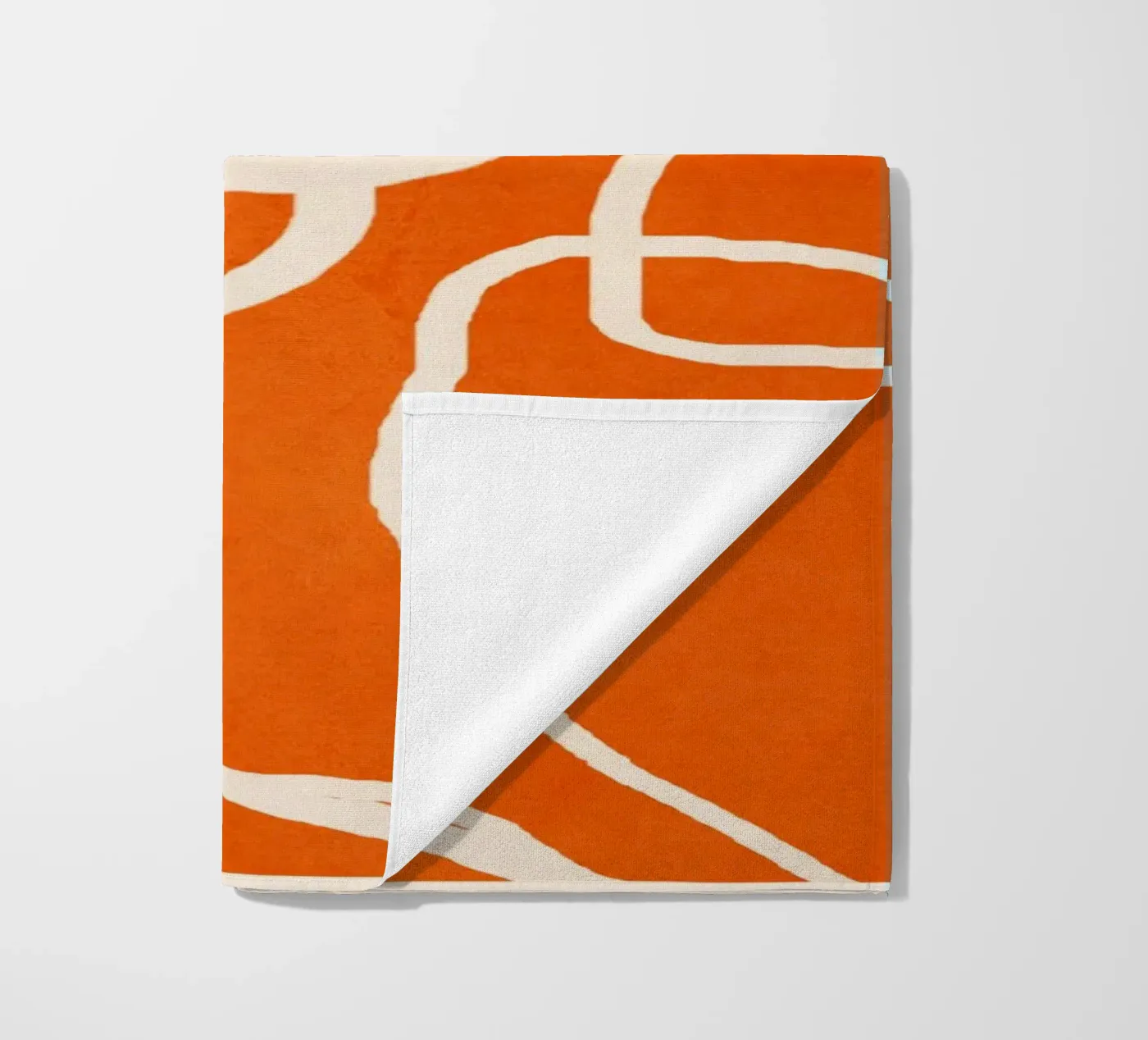 Ether Line 2 beach towel by Nadjaa