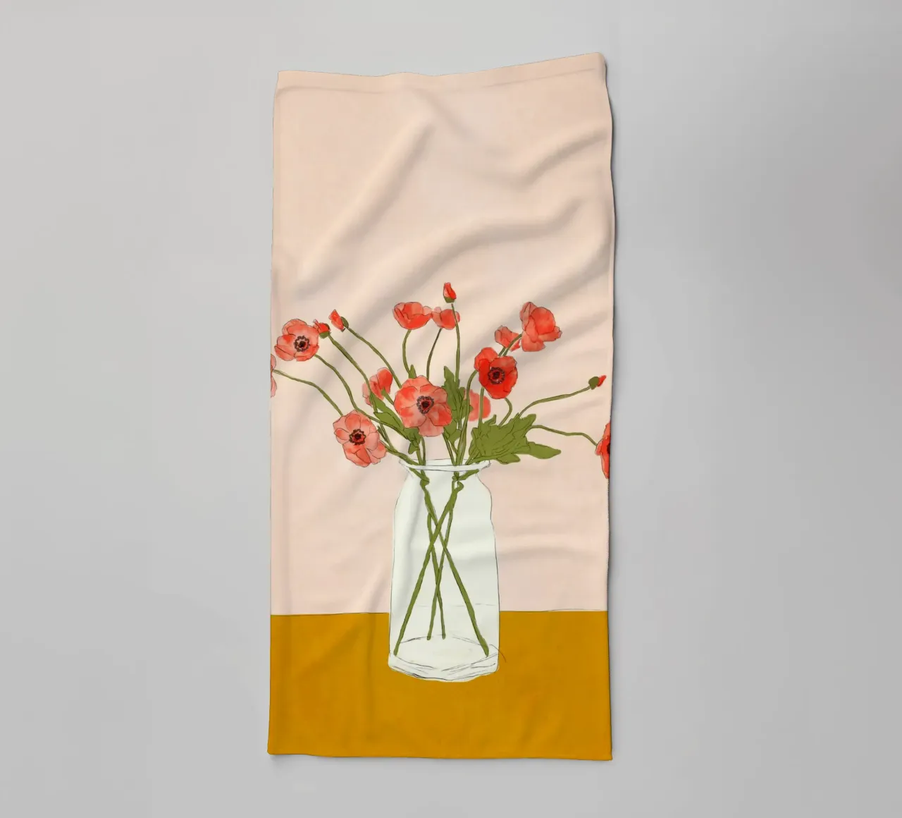 Little Gift Dawn towel by Nadjaa
