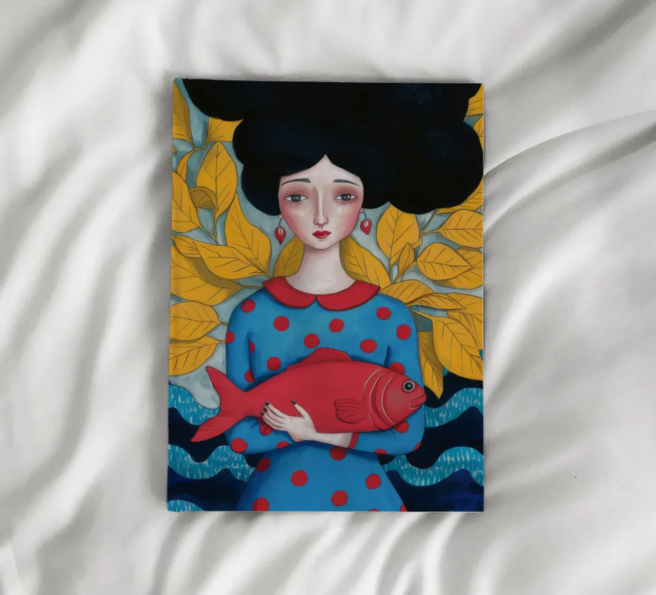 Signora con pesce rosso diario da Arcane Shade