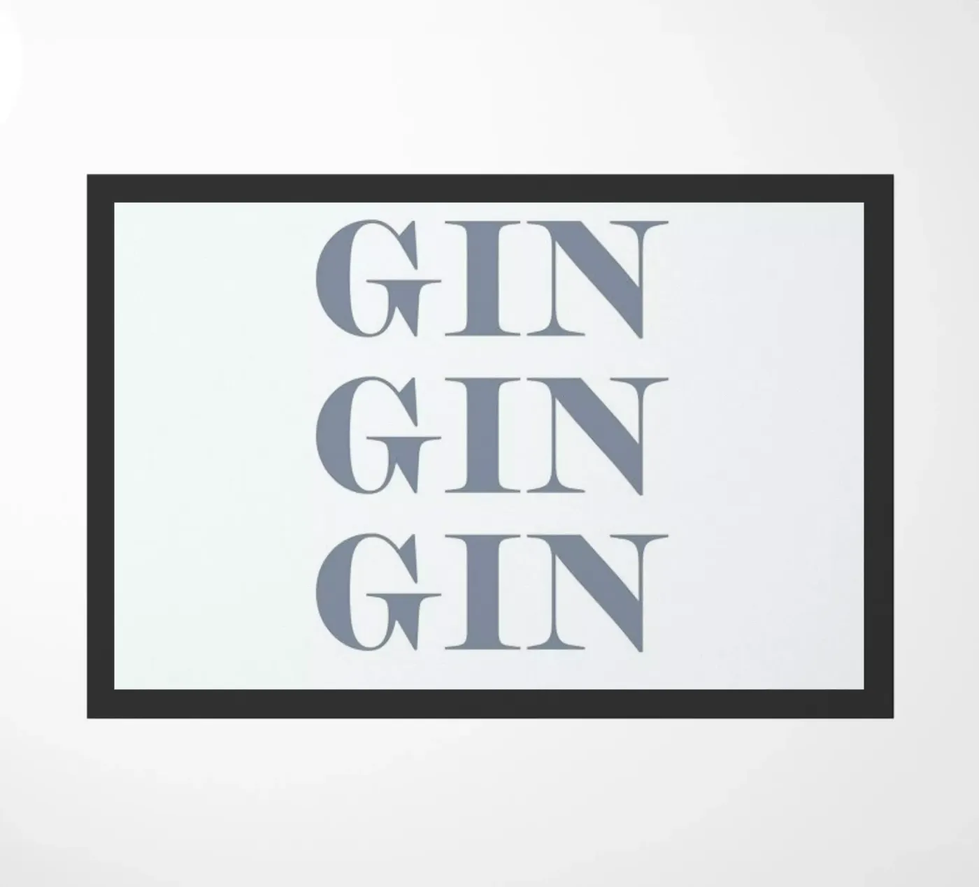 Gin Gin Gin Fußmatte von Ayleen