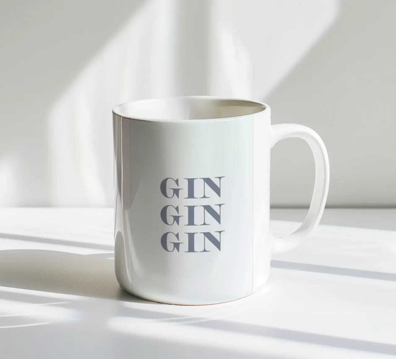Gin Gin Gin Keramik Tasse von Ayleen