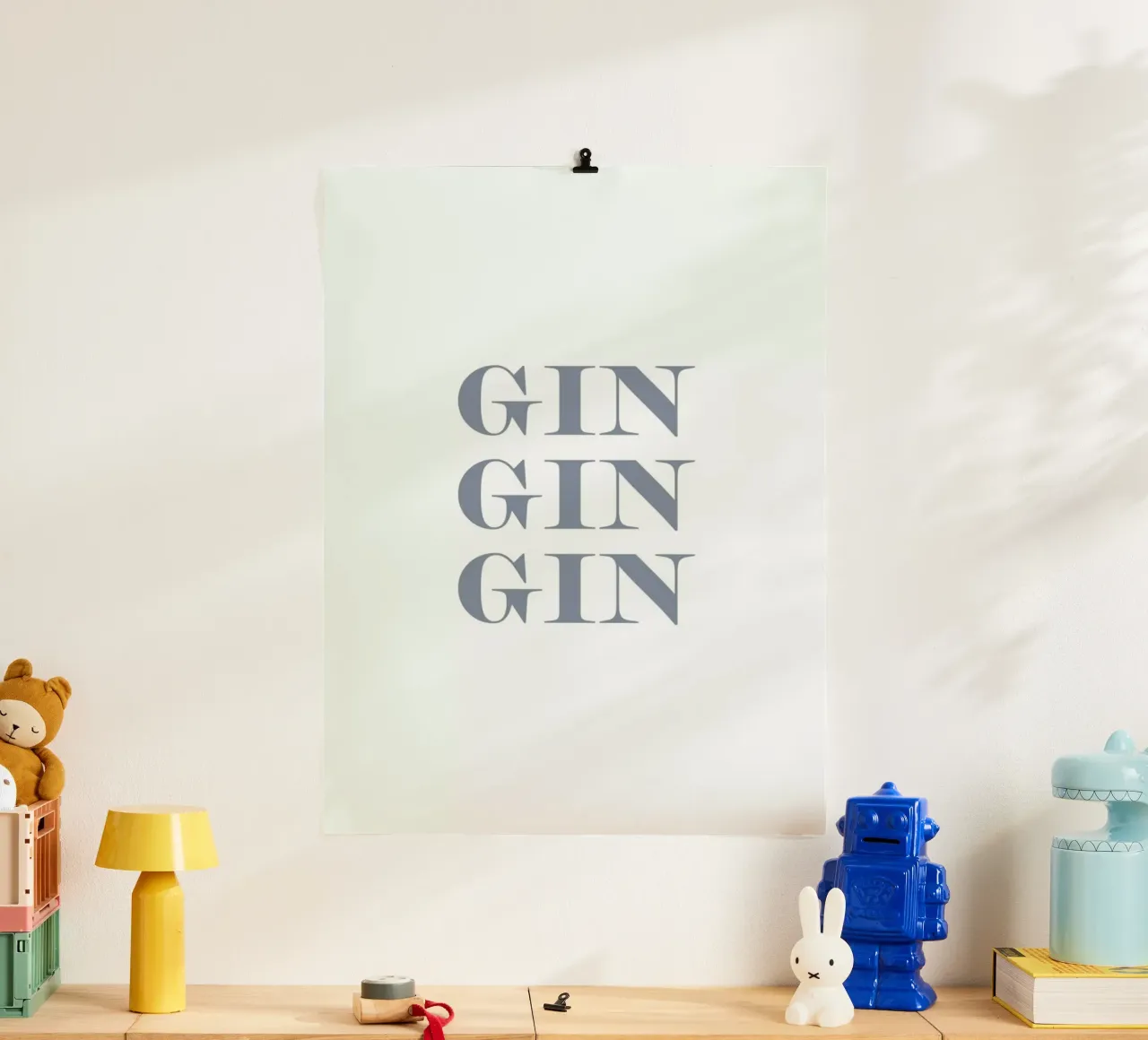 Gin Gin Gin poster da Ayleen