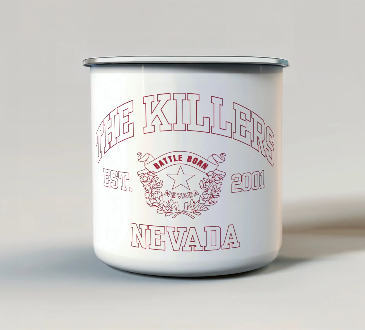 The Killers Nevada tazza in smalto da callmegreciaa