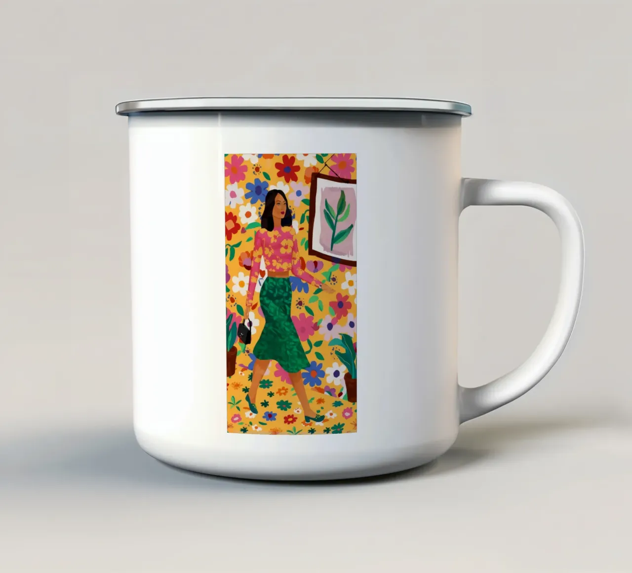 Galleria Day Chic tazza in smalto da Arcane Shade