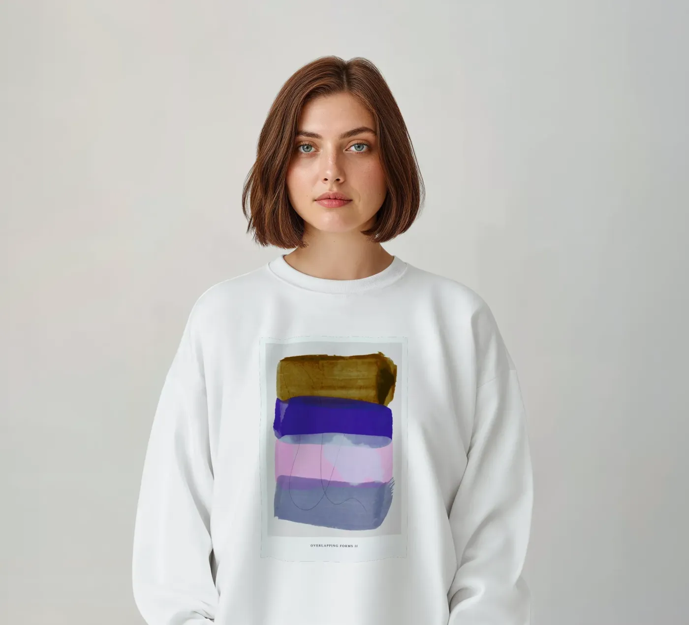 Overlapping Forms II felpa da Pure