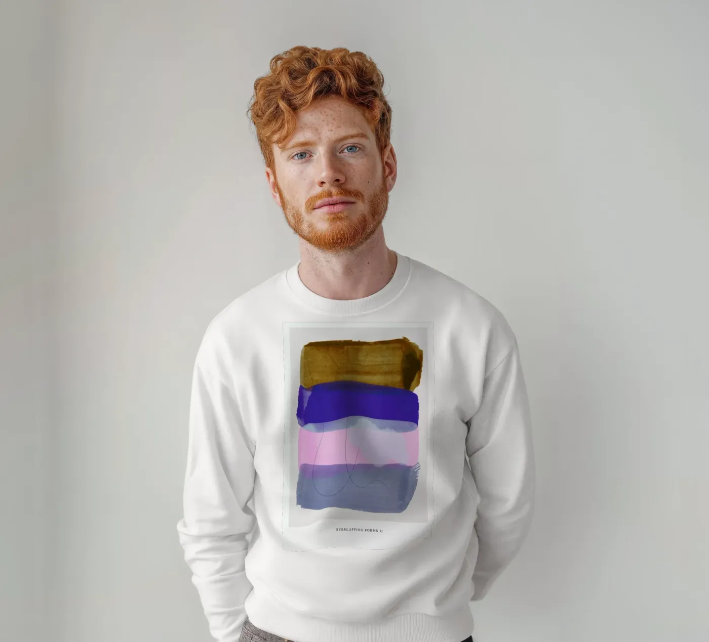 Overlapping Forms II felpa da Pure