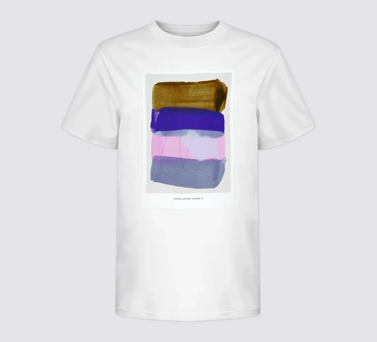 Overlapping Forms II t-shirt bambini da Pure