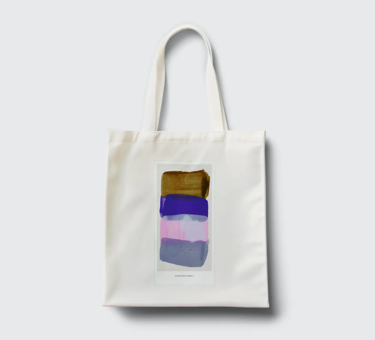 Overlapping Forms II borsa in juta da Pure