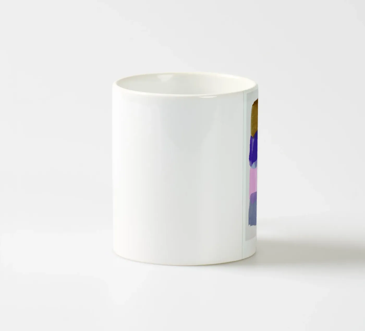 Overlapping Forms II ceramic mug by Pure