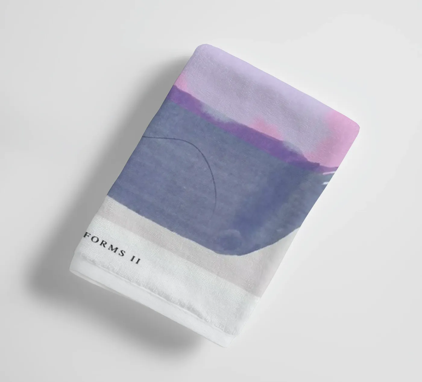 Overlapping Forms II towel by Pure