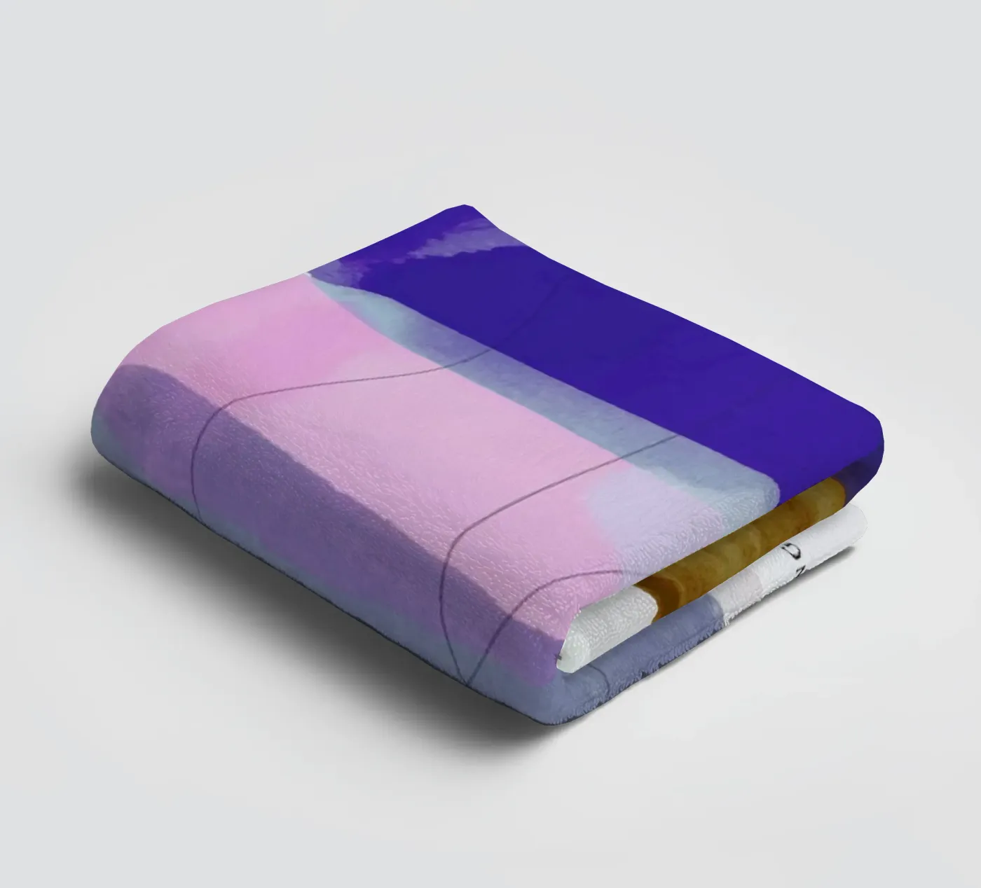 Overlapping Forms II towel by Pure