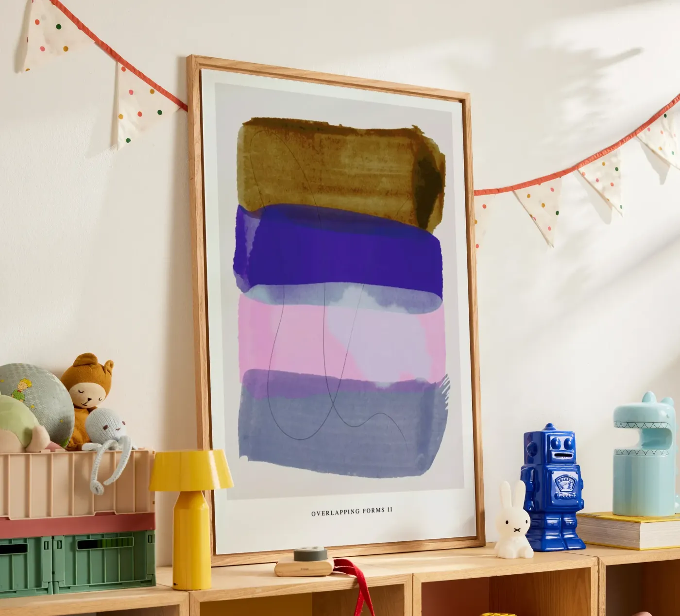 Overlapping Forms II Acryl-Glas von Pure