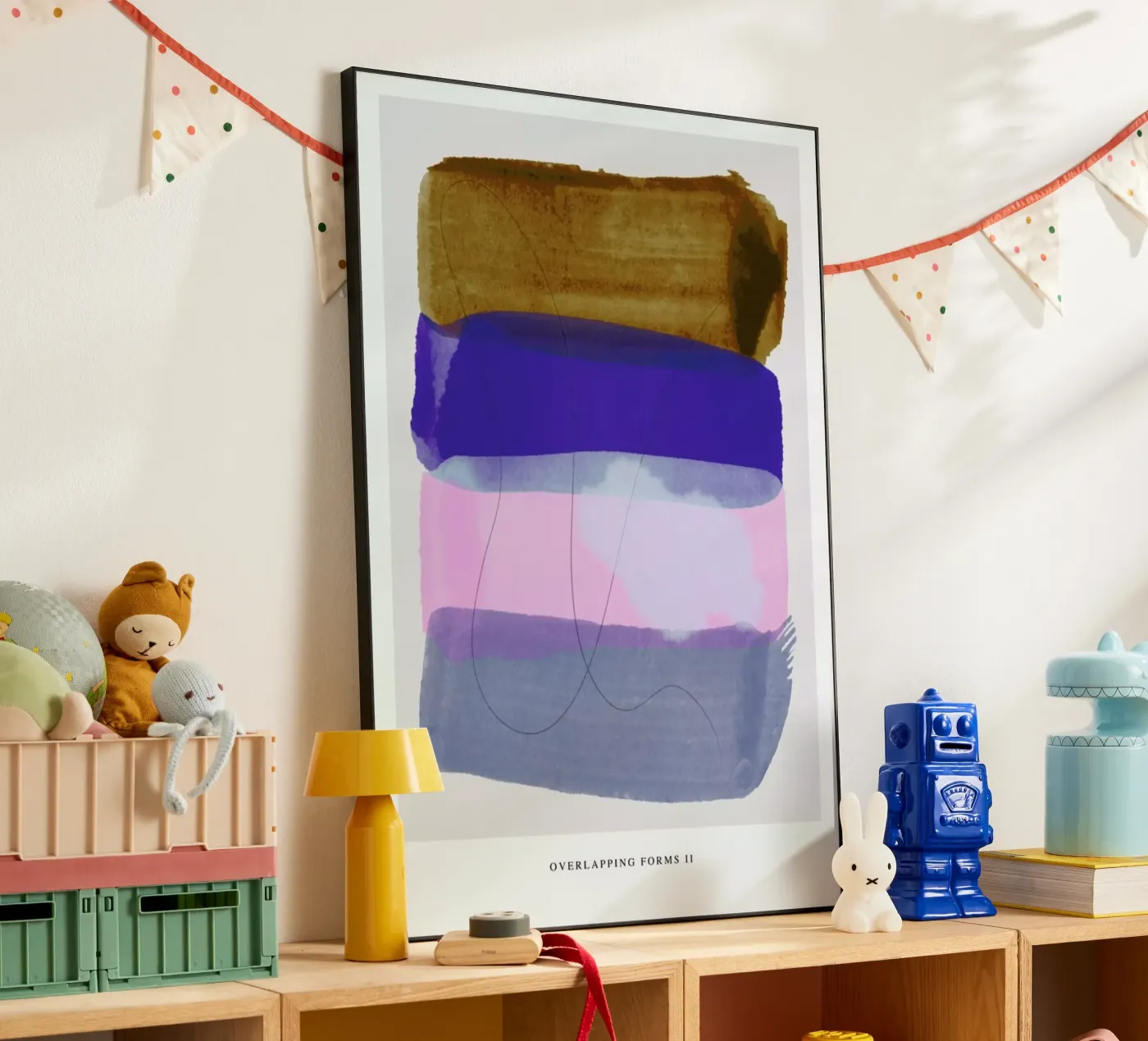 Overlapping Forms II pannello forex da Pure