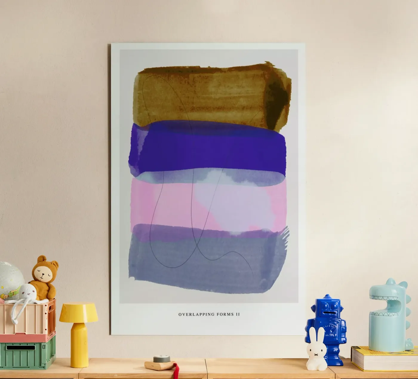 Overlapping Forms II pannello forex da Pure