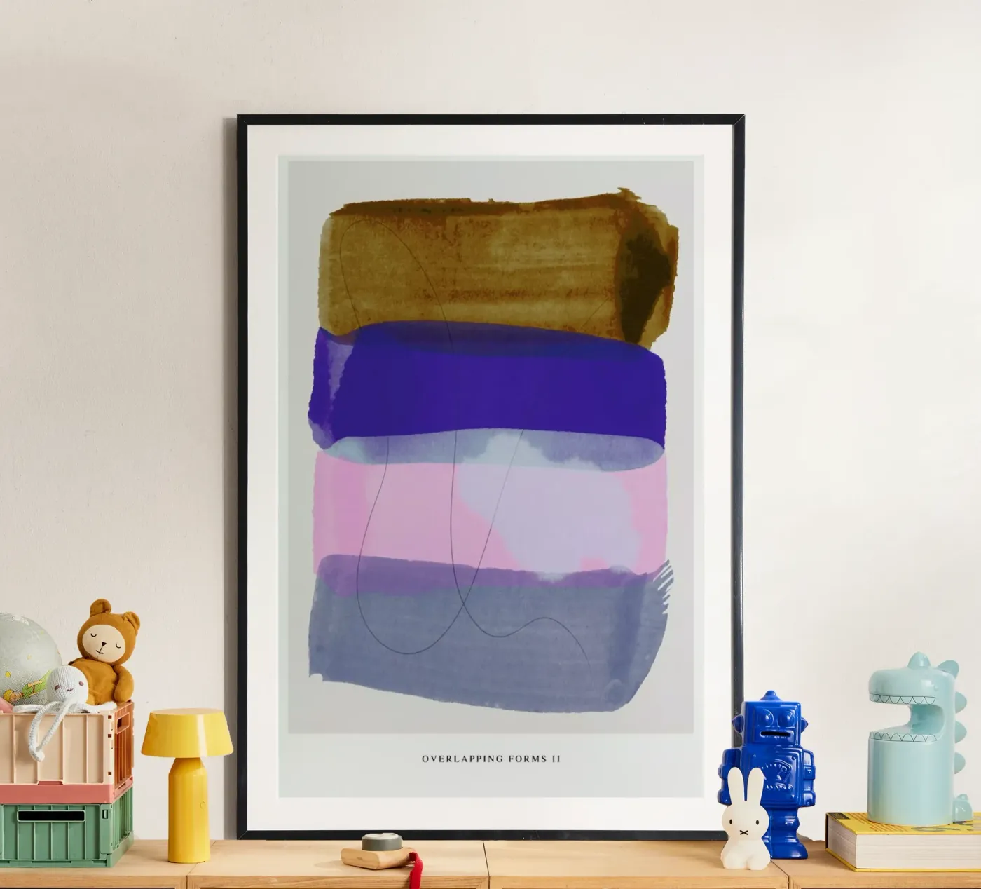 Overlapping Forms II poster by Pure