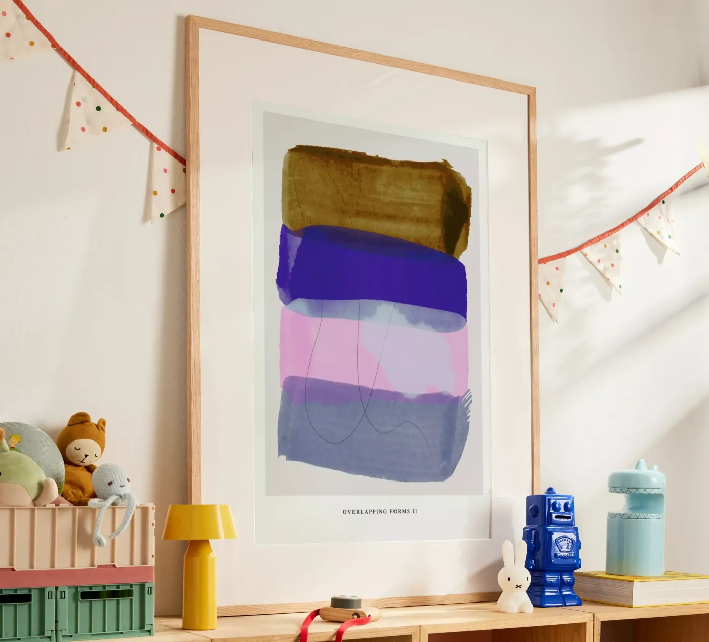 Overlapping Forms II poster by Pure