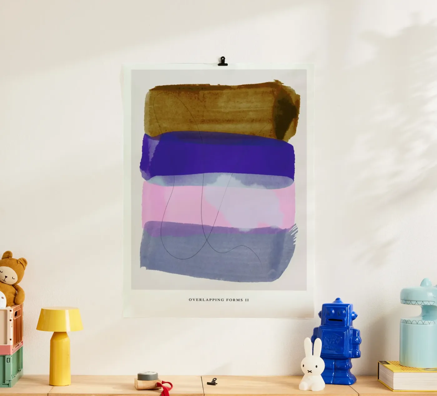 Overlapping Forms II poster by Pure