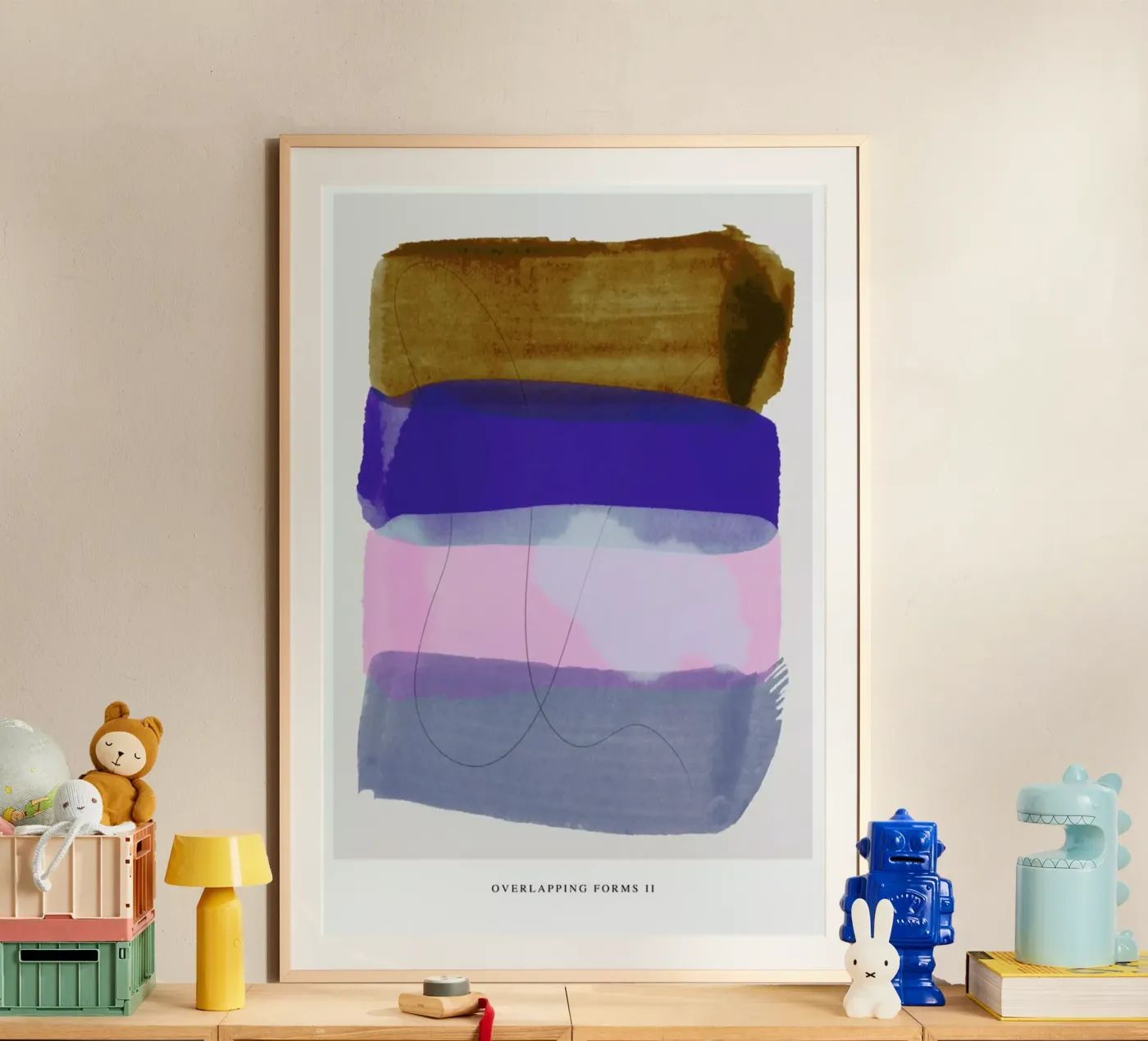 Overlapping Forms II poster da Pure