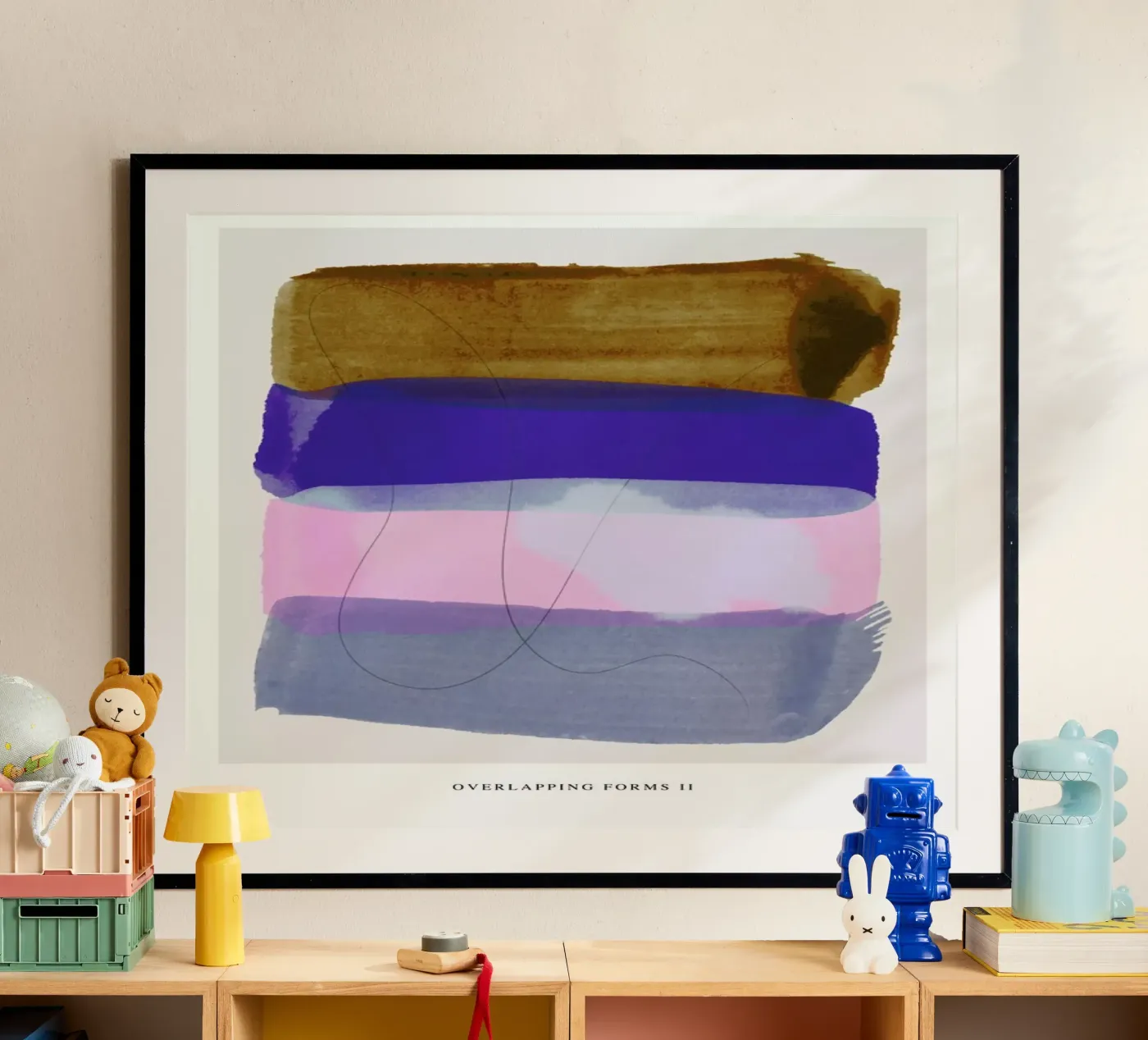 Overlapping Forms II poster by Pure