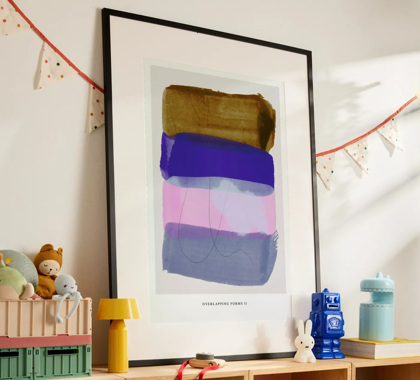 Overlapping Forms II poster by Pure