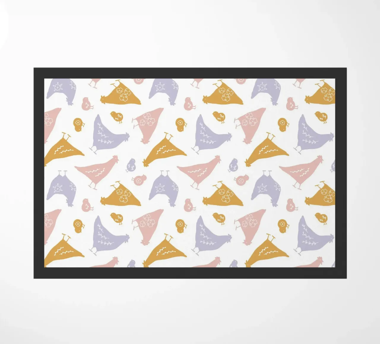 Pattern Love No 99 Fußmatte von treechild