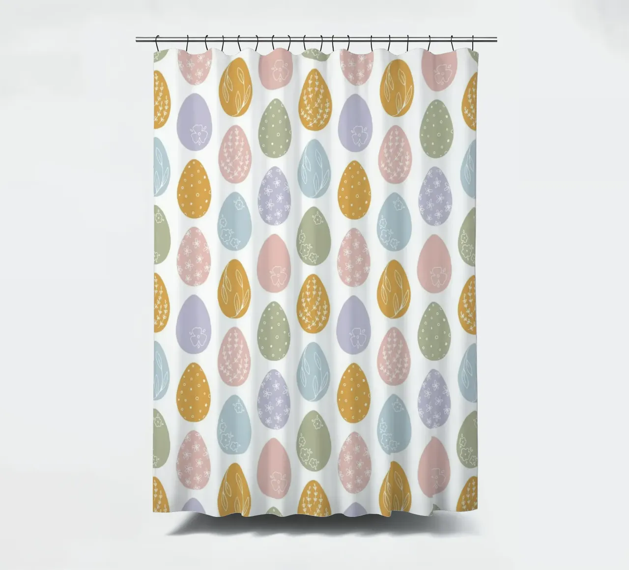 Pattern Love No 101 shower curtain by treechild