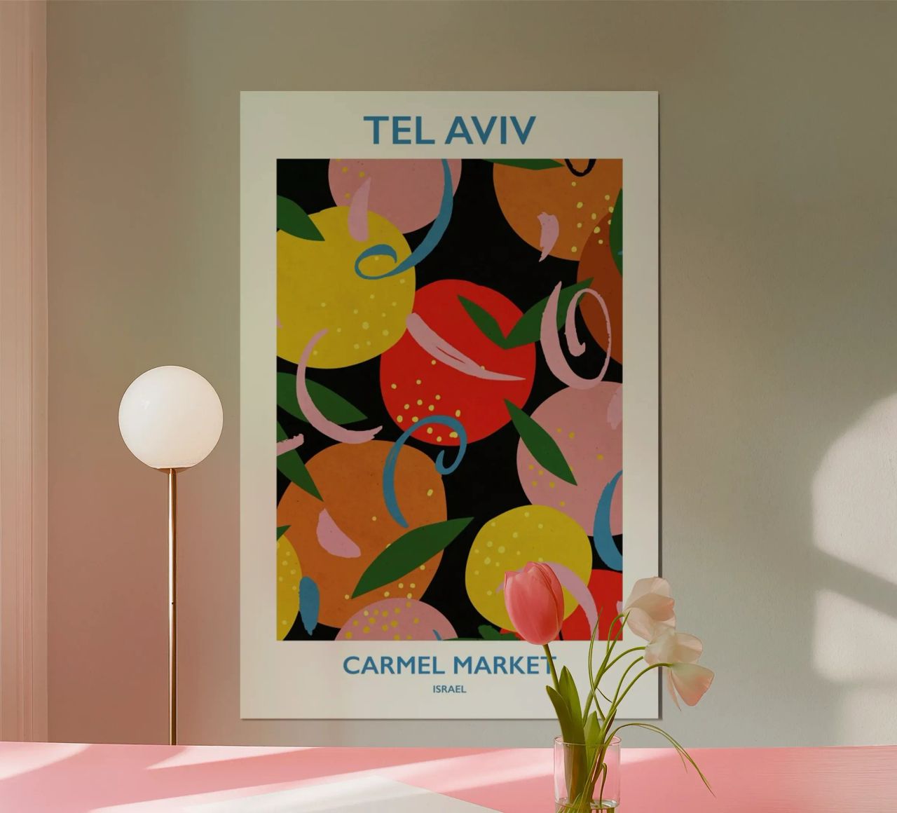 Carmel Market poster by Pure