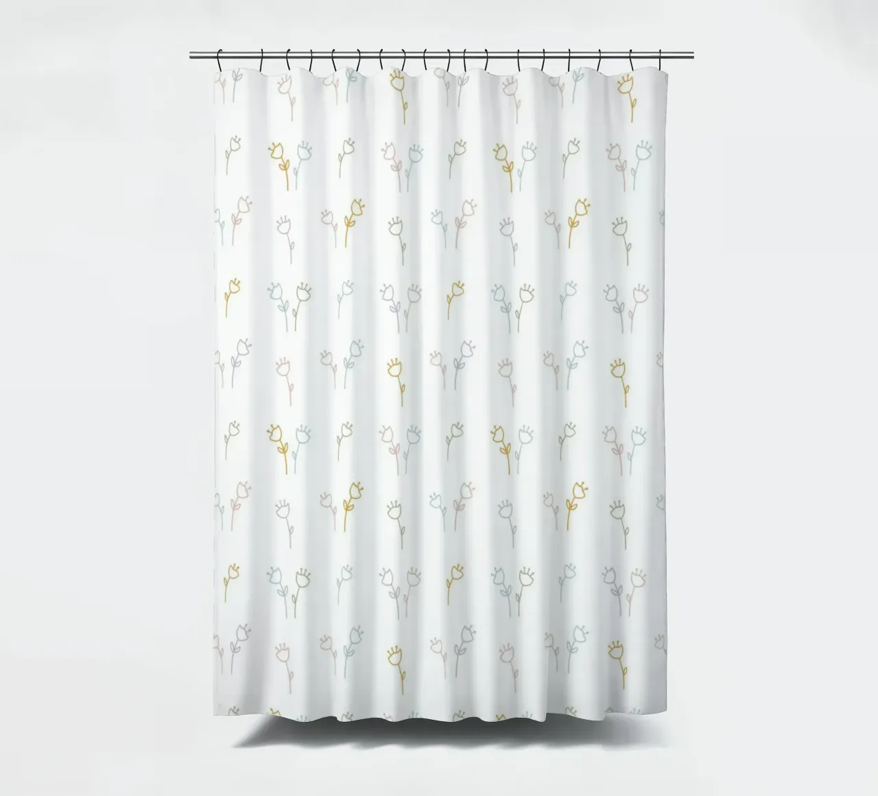 Pattern Love No 108 shower curtain by treechild