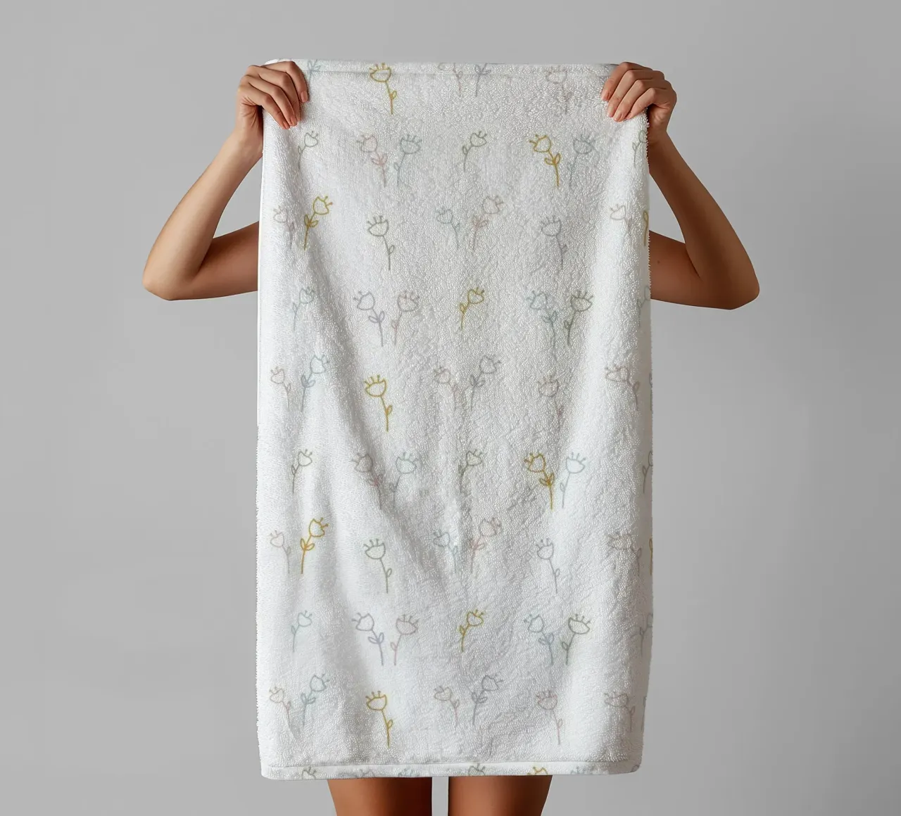 Pattern Love No 108 asciugamano da bagno da treechild