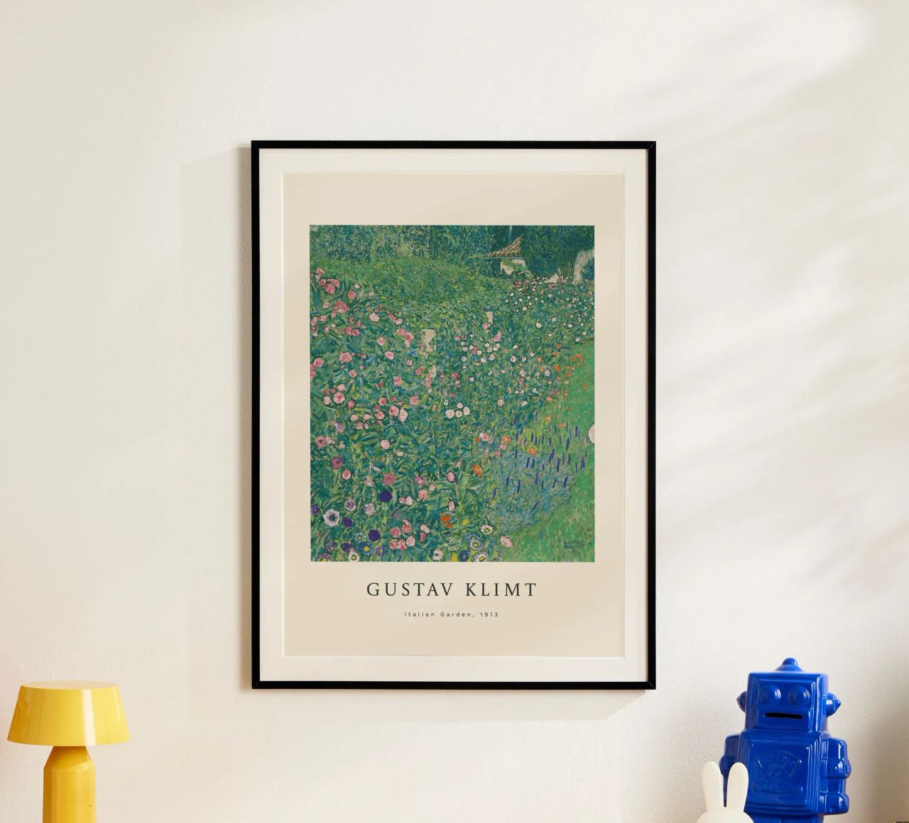 Gustav Klimt - Italienischer Garten Poster von betty hamilton