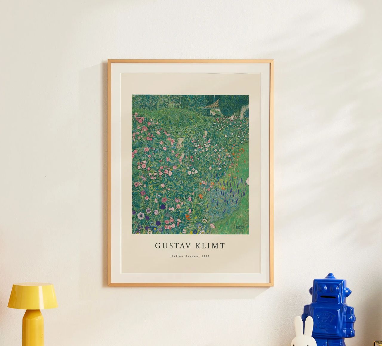 Gustav Klimt - Italienischer Garten Poster von betty hamilton