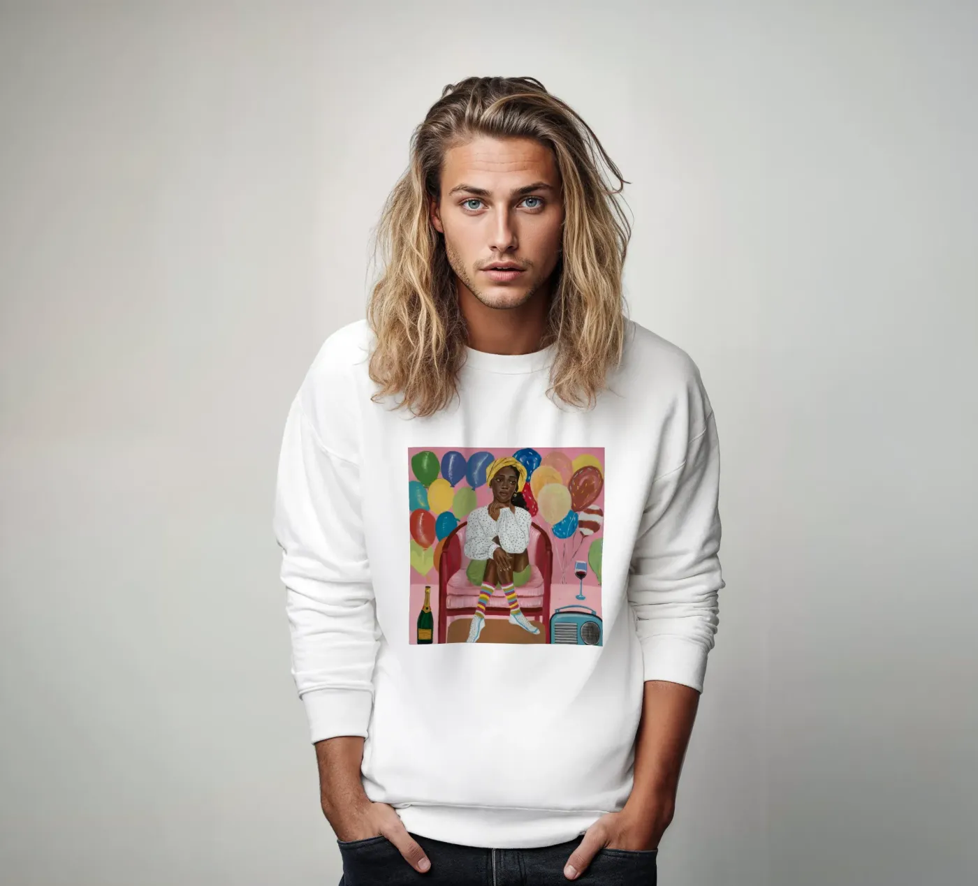 Riflessione sulle festività felpa da Ebony Carpenter