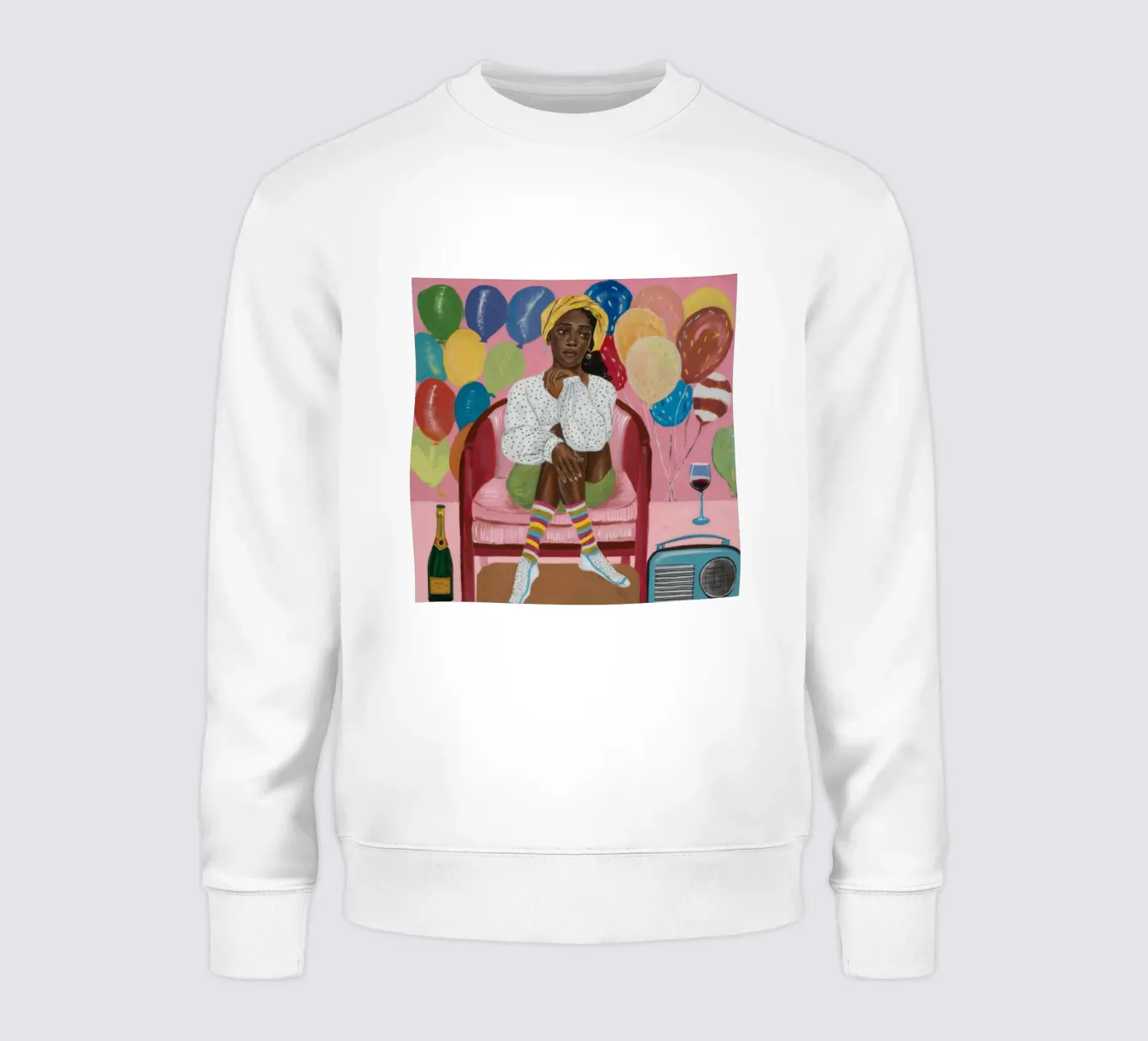 Riflessione sulle festività felpa da Ebony Carpenter