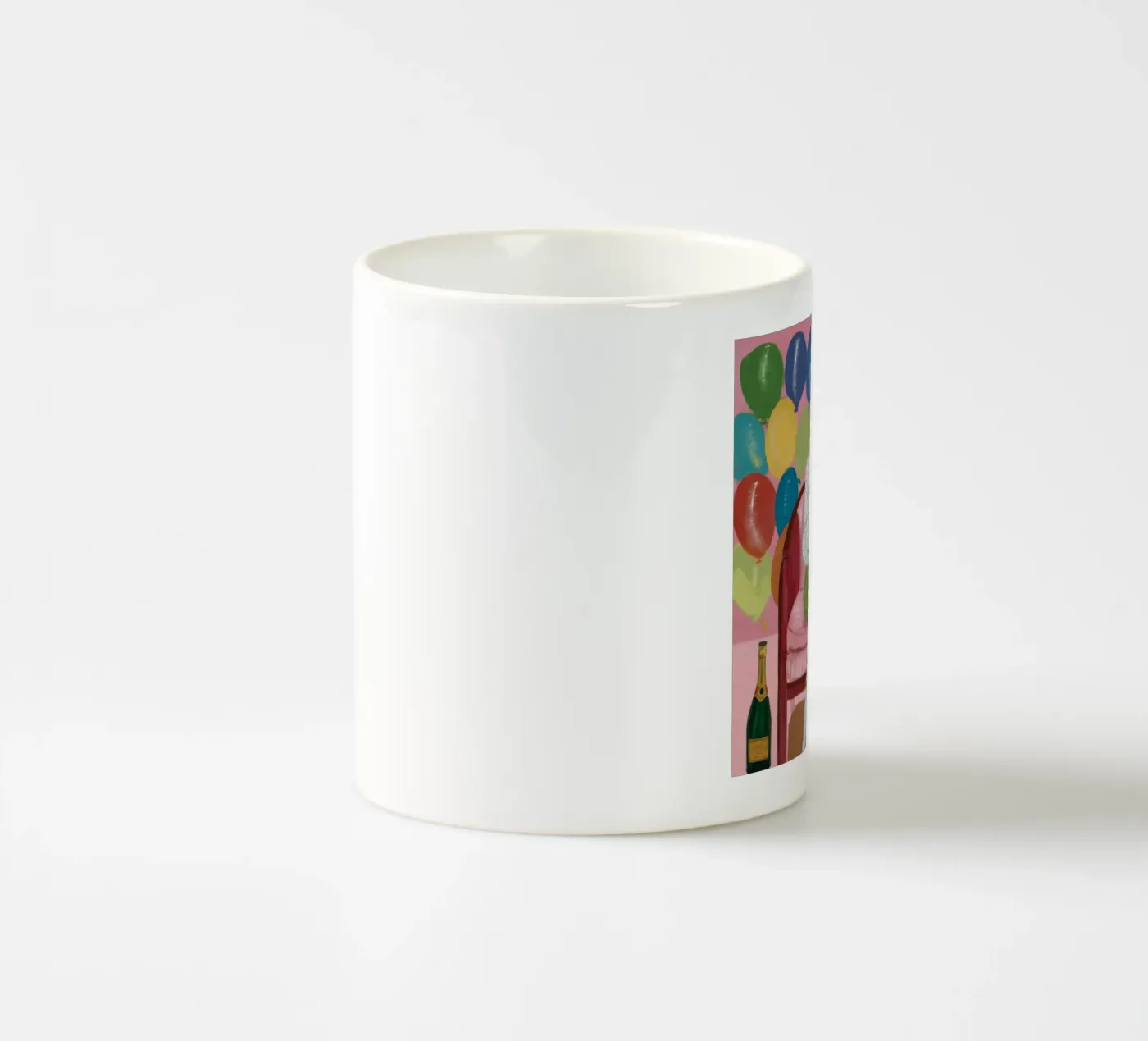 Festive Reflection ceramic mug by Ebony Carpenter