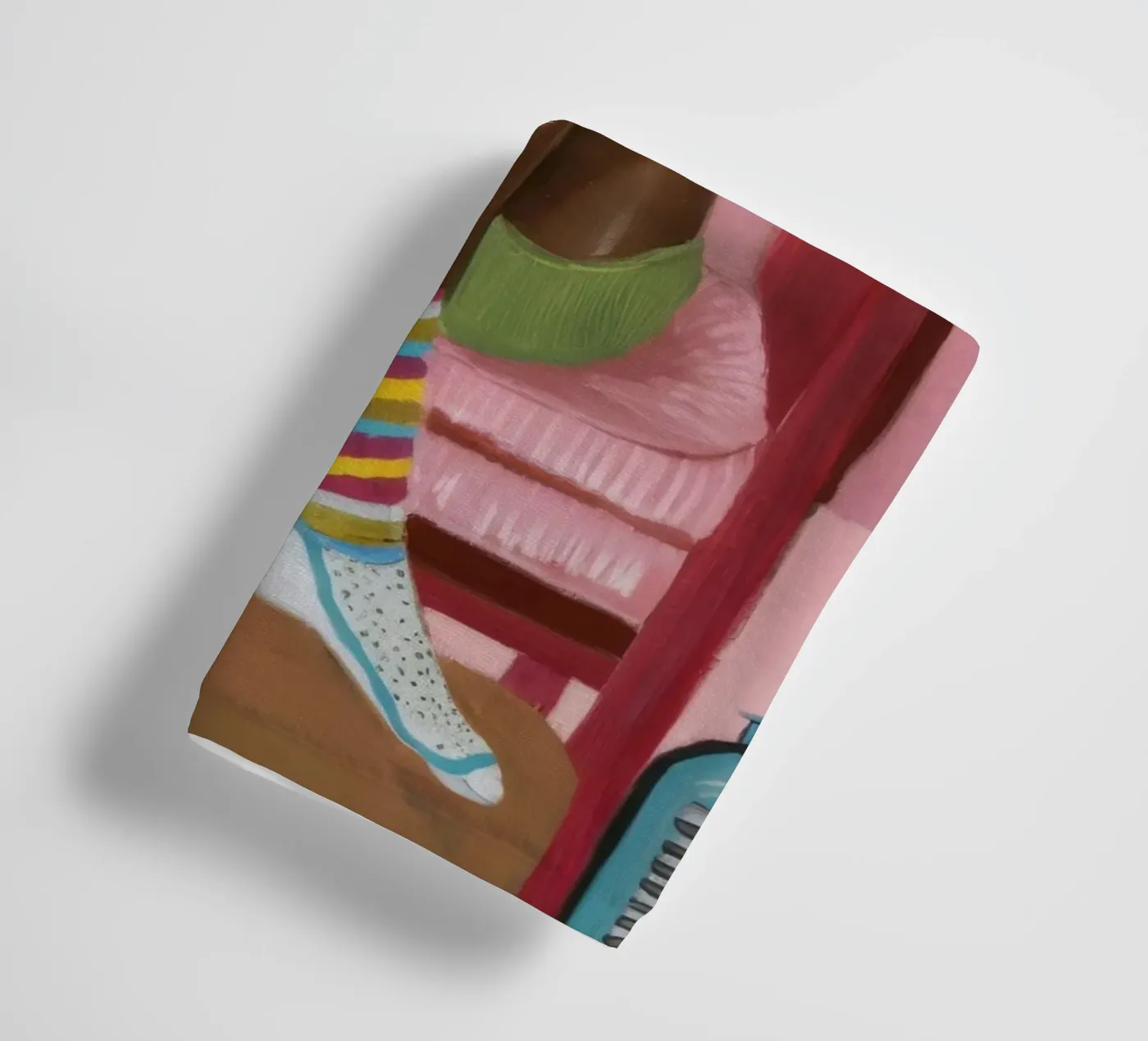 Festive Reflection towel by Ebony Carpenter