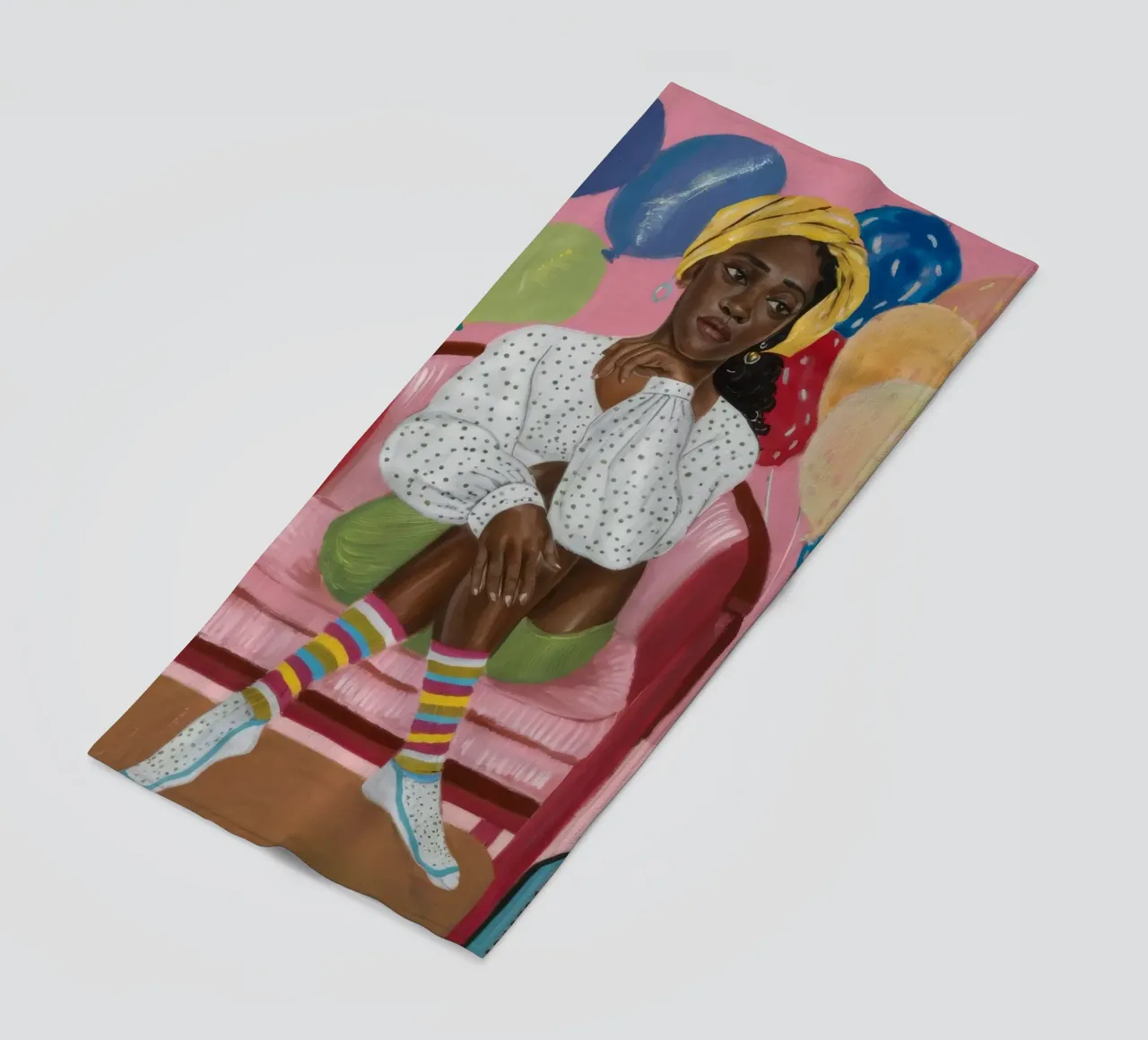 Riflessione sulle festività telo mare da Ebony Carpenter