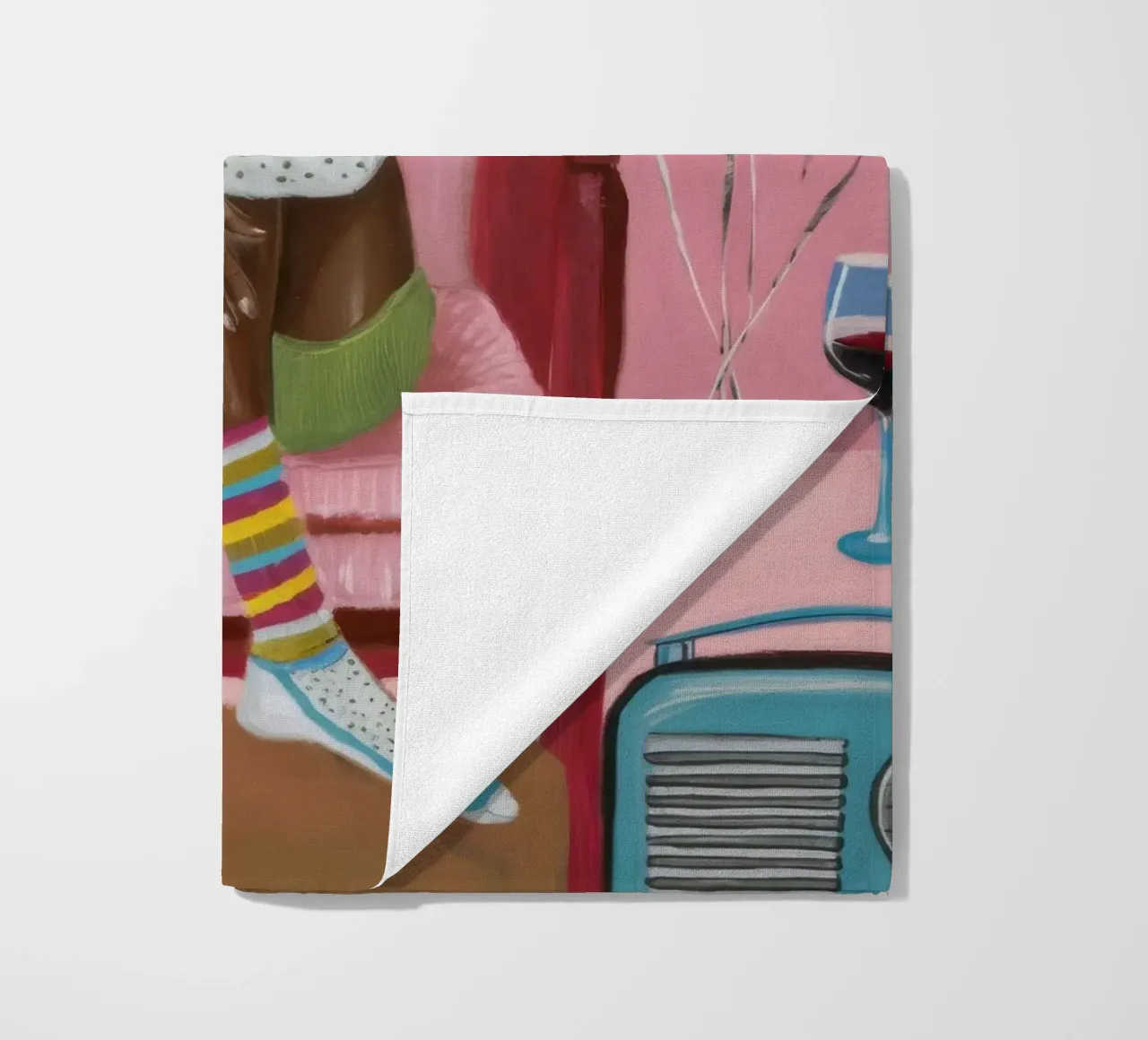 Riflessione sulle festività telo mare da Ebony Carpenter