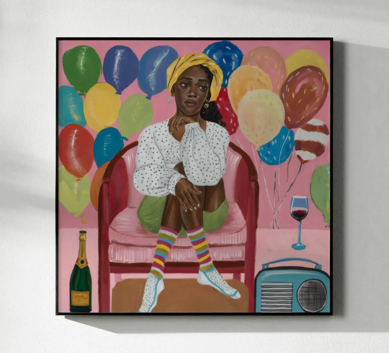 Festive Reflection plexiglass da Ebony Carpenter