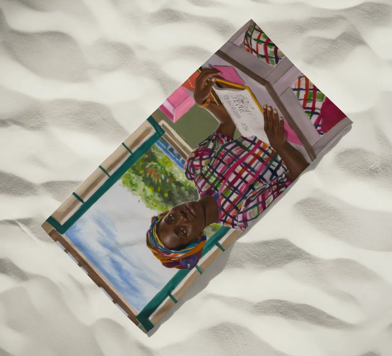 Creazione ponderata telo mare da Ebony Carpenter