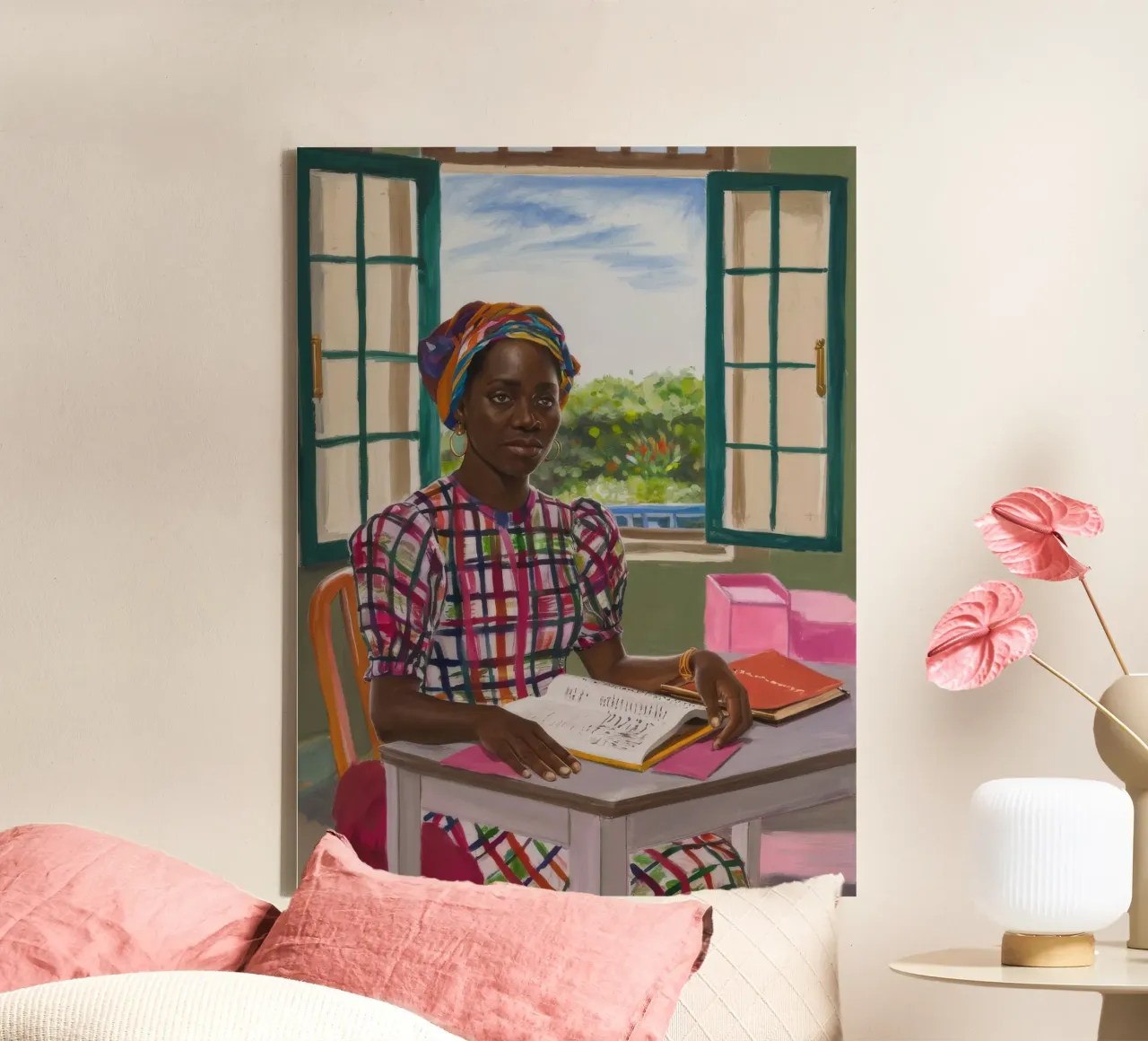 Thoughtful Creation canvas by Ebony Carpenter