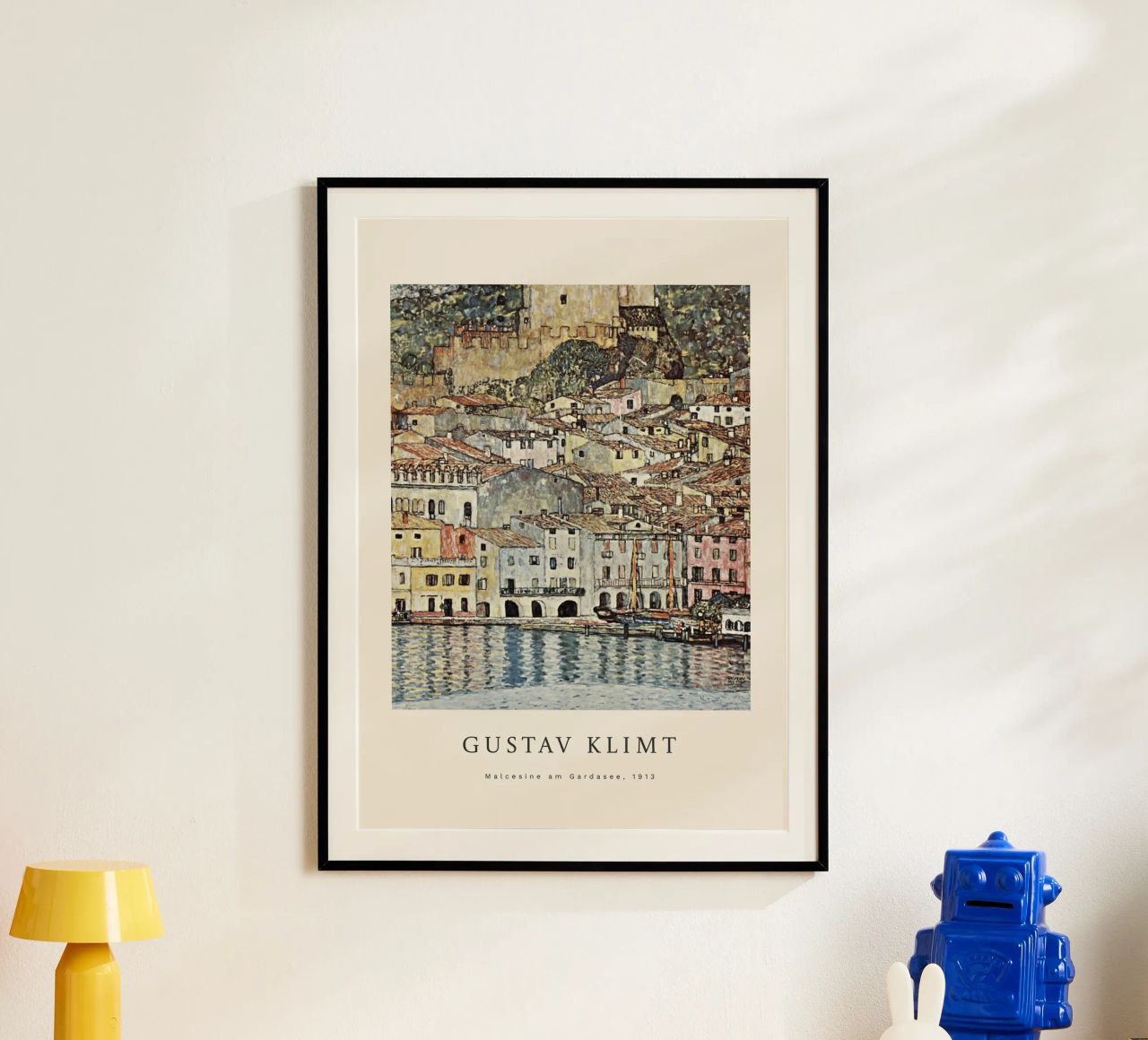 Gustav Klimt - Malcesine am Gardasee Poster von betty hamilton
