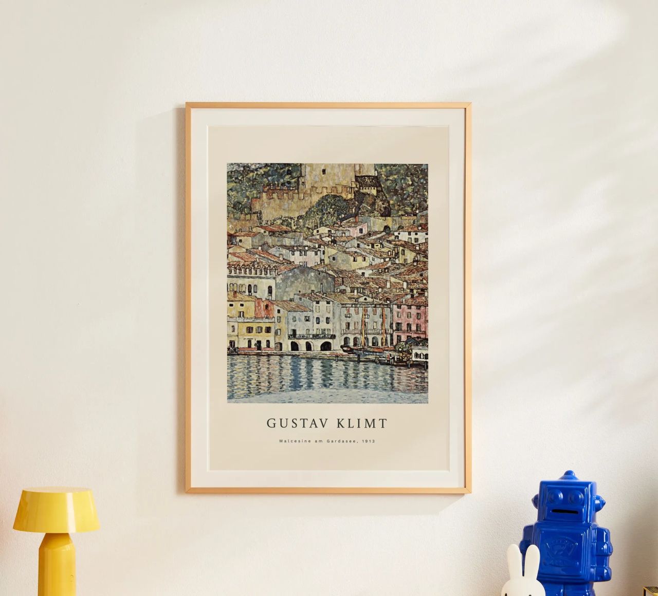 Gustav Klimt - Malcesine am Gardasee Poster von betty hamilton
