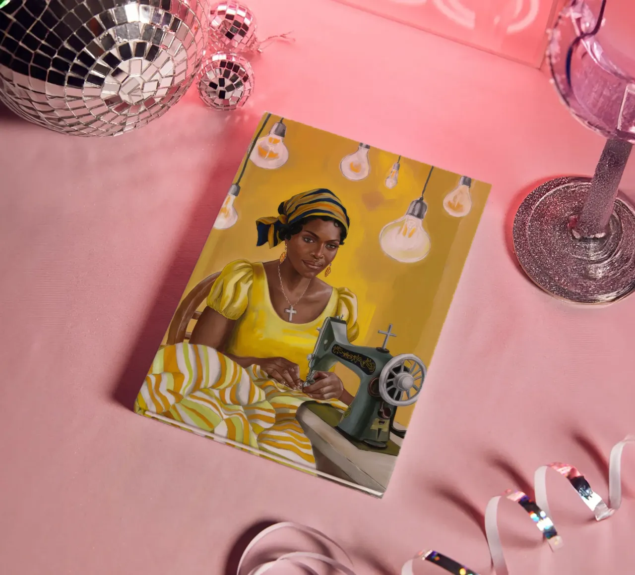 Illuminated Craft notebook by Ebony Carpenter