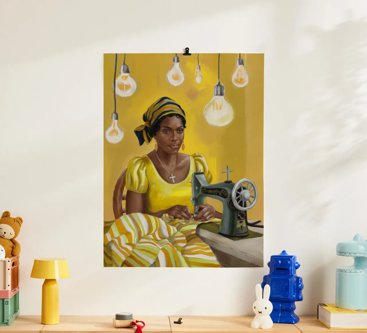 Artigianato illuminato poster da Ebony Carpenter