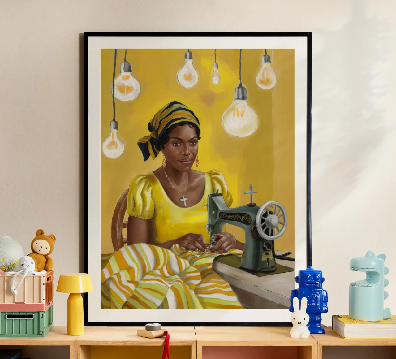 Artigianato illuminato poster da Ebony Carpenter