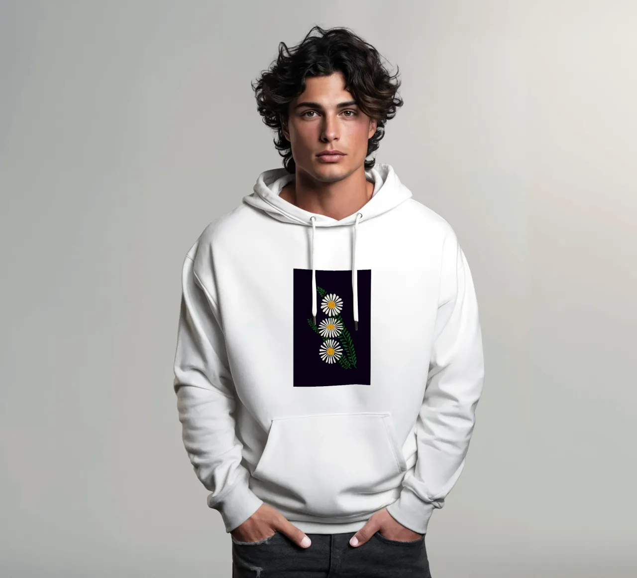 Daisy Chain felpa con cappuccio da Pure